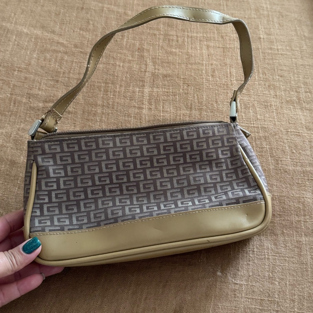 GUESS monogram Vintage Purse (+free bag pictured)‎